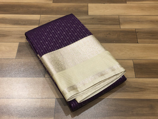 Semi Kanchipuram silk
