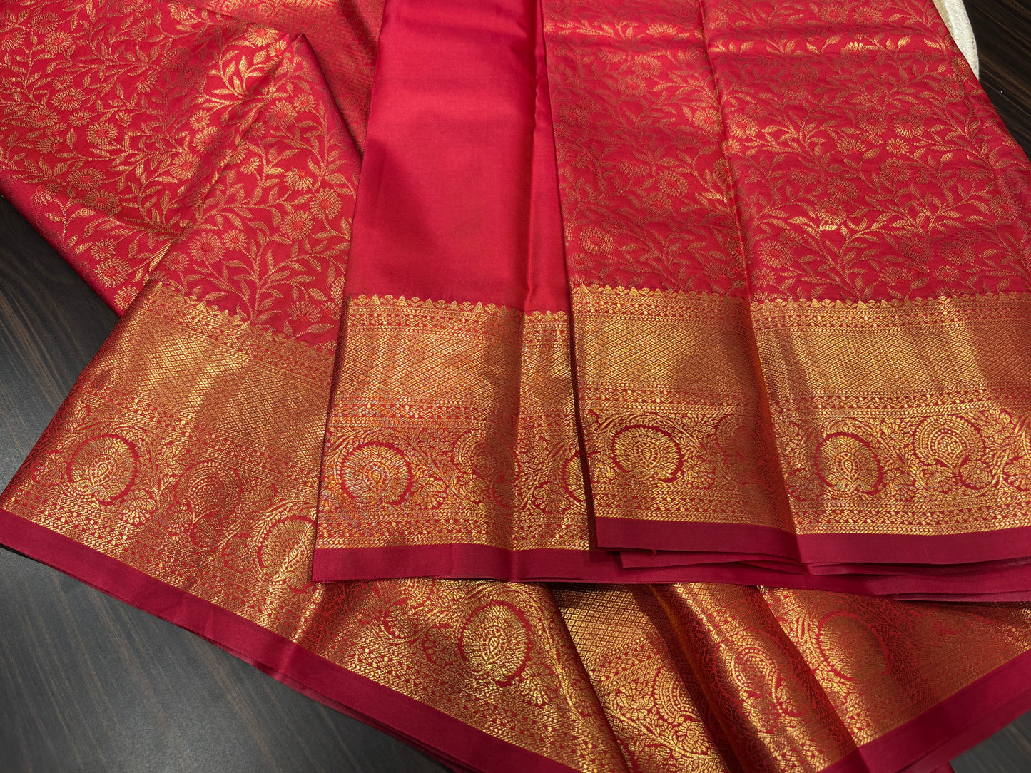 Semi Kanchipuram silk