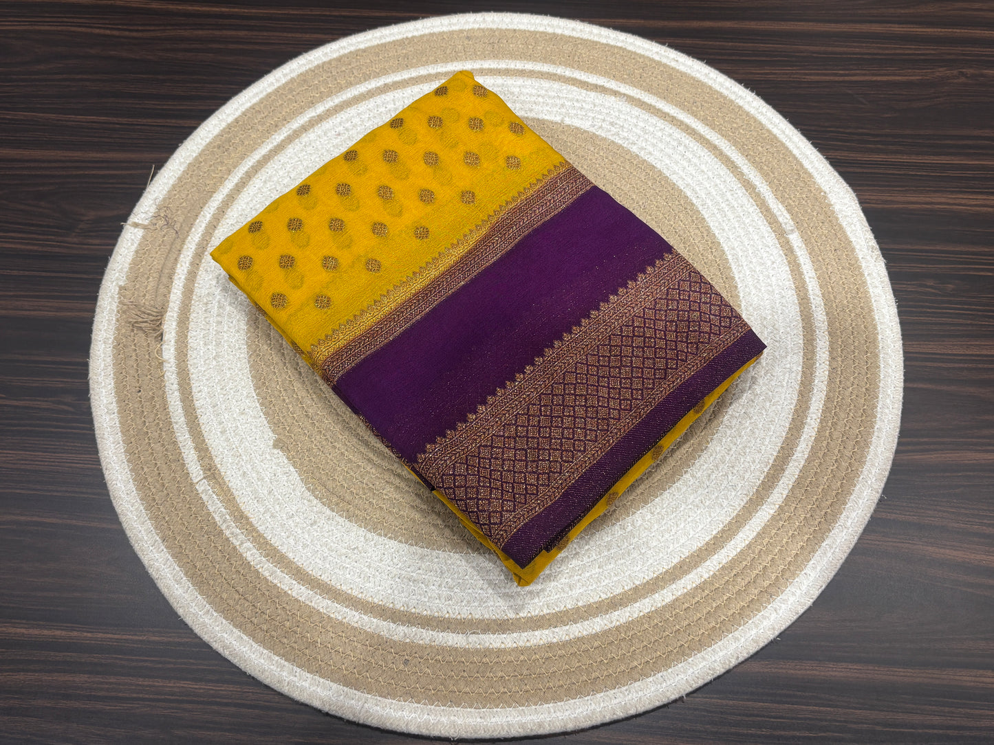 Chiffon georgette saree