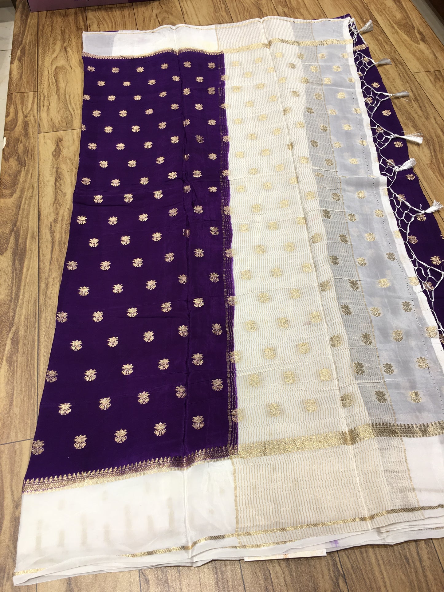 Chiffon Crape Saree