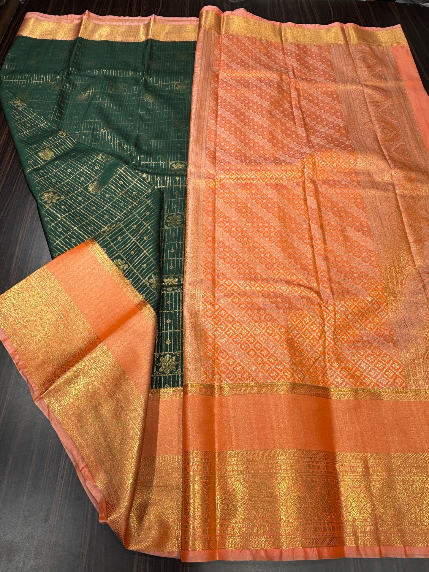 Semi Kanchipuram silk