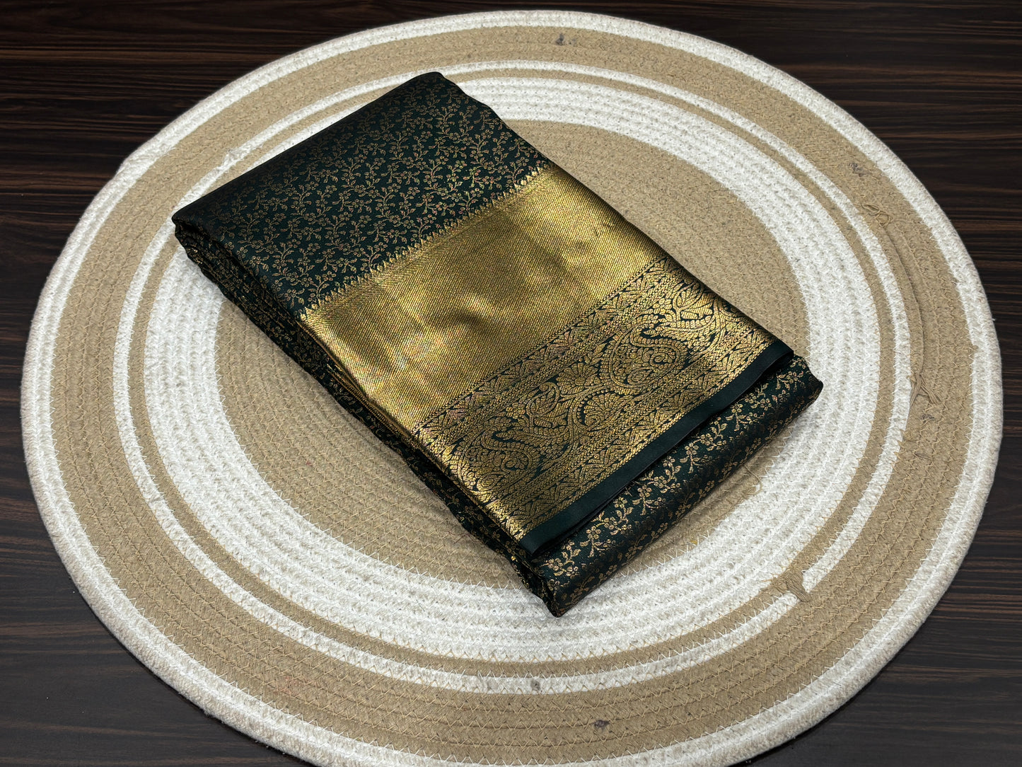 Semi Kanchipuram silk