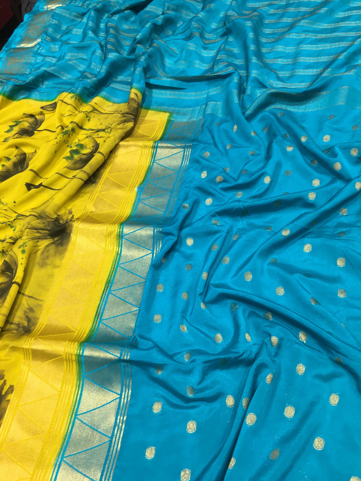 Semi Mysore Crape Silk