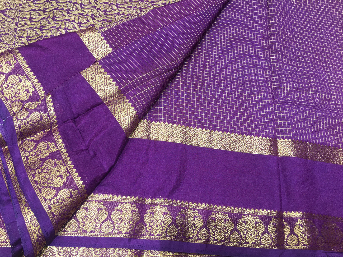 Semi Mysore Crape Silk