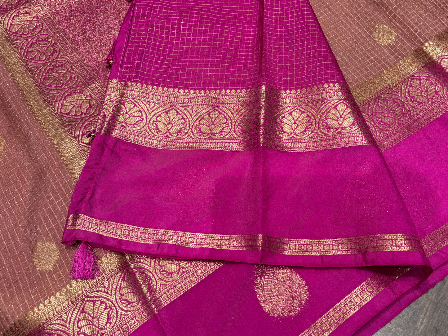 Semi Mysore crape