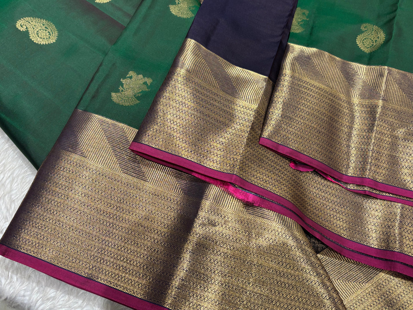 Pure Kanchipuram silk