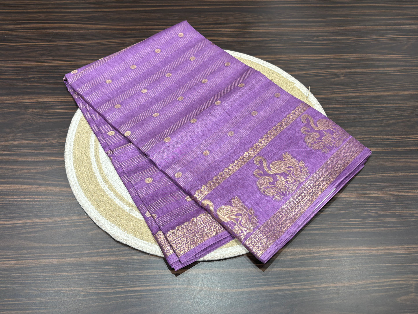 Mulberry silk saree