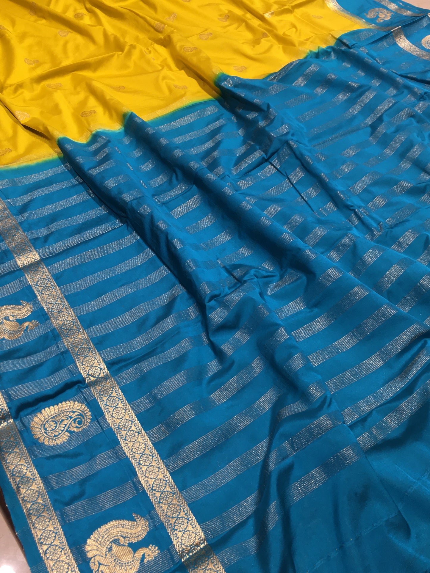 Semi Mysore crape