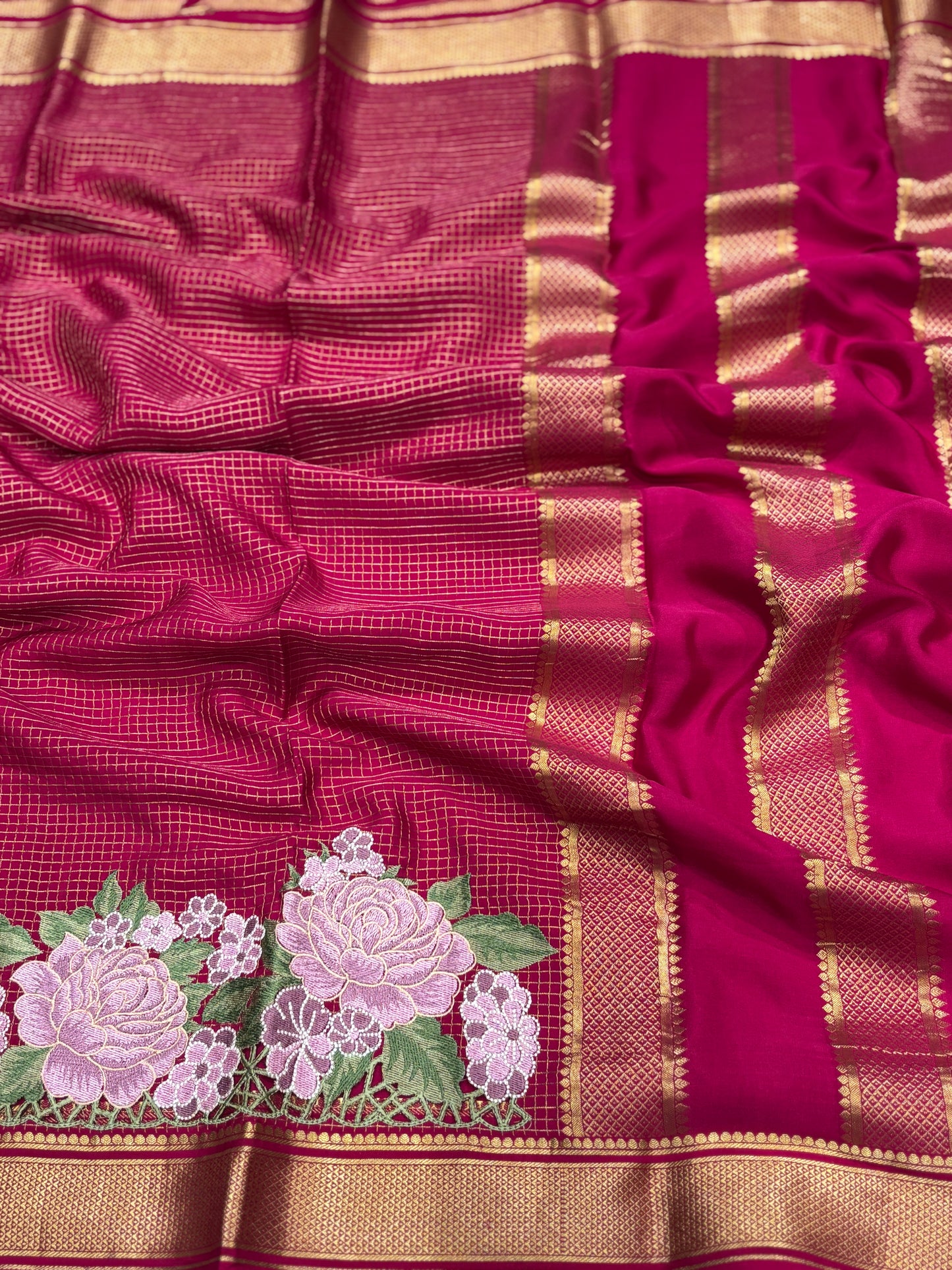 Pure Mysore silk