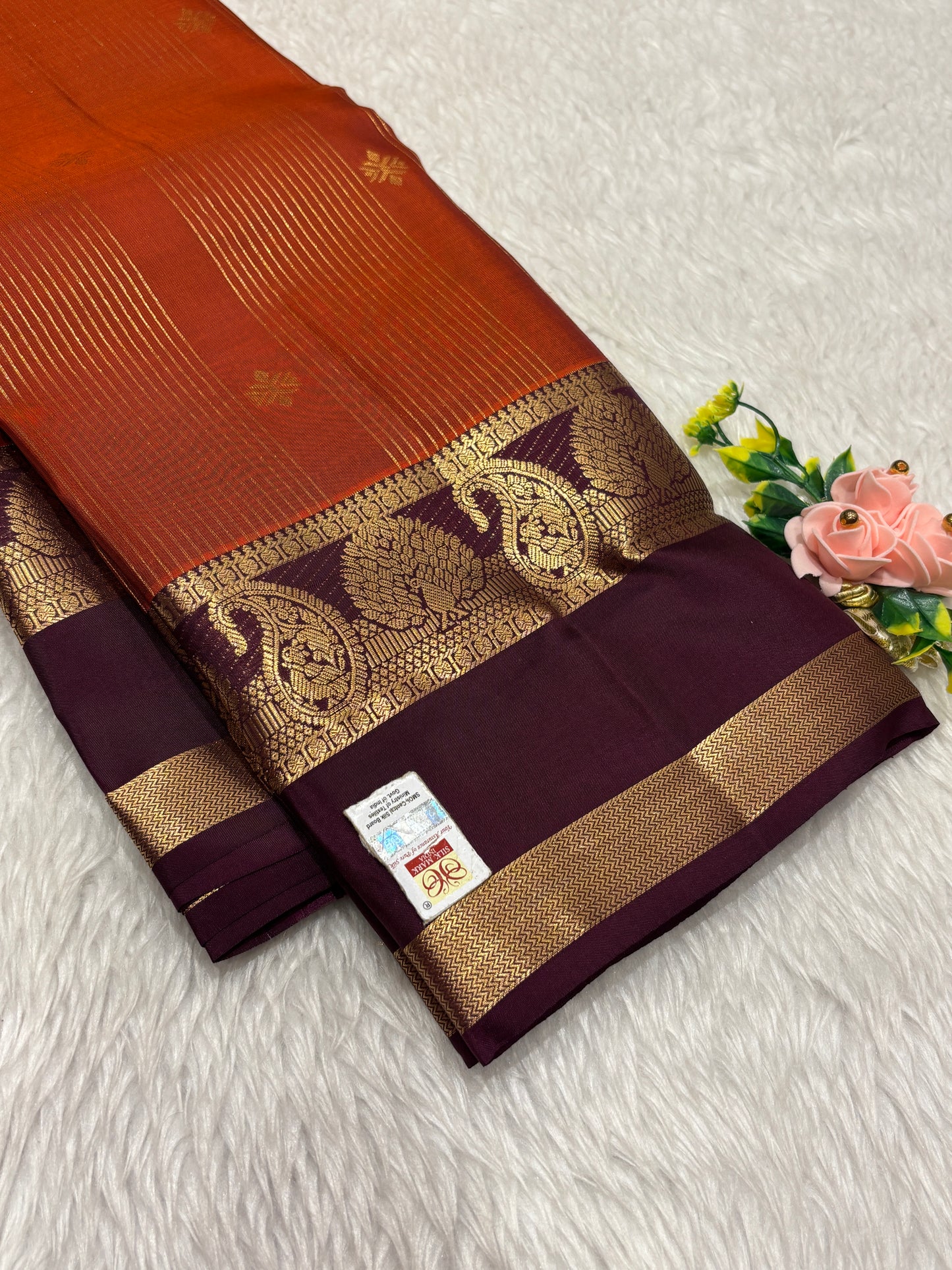 Pure Kanchipuram silk