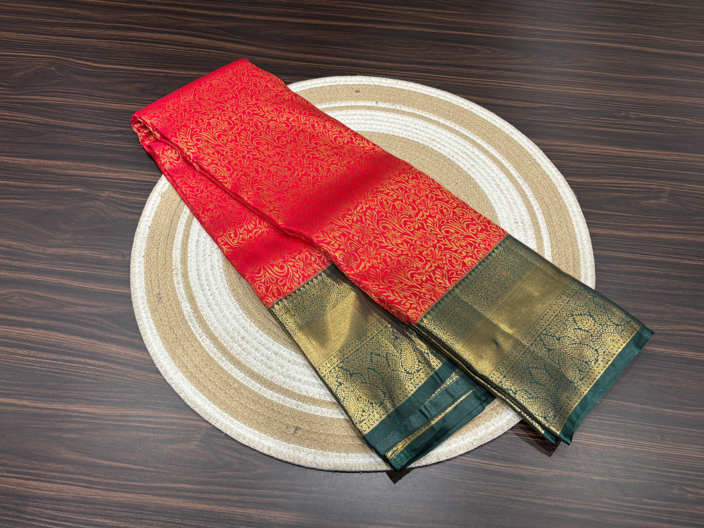 Semi Kanchipuram silk