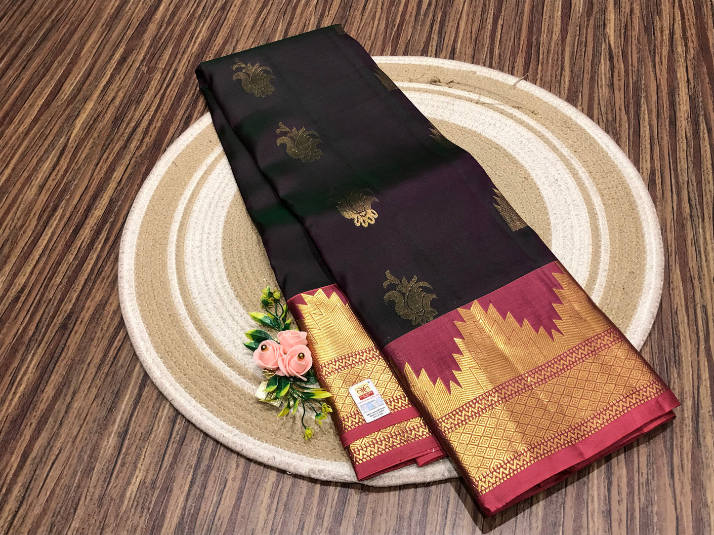 Pure Kanchipuram silk