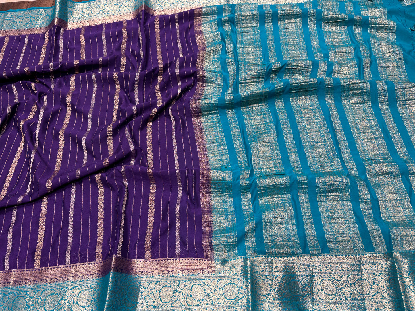 Semi Mysore crape
