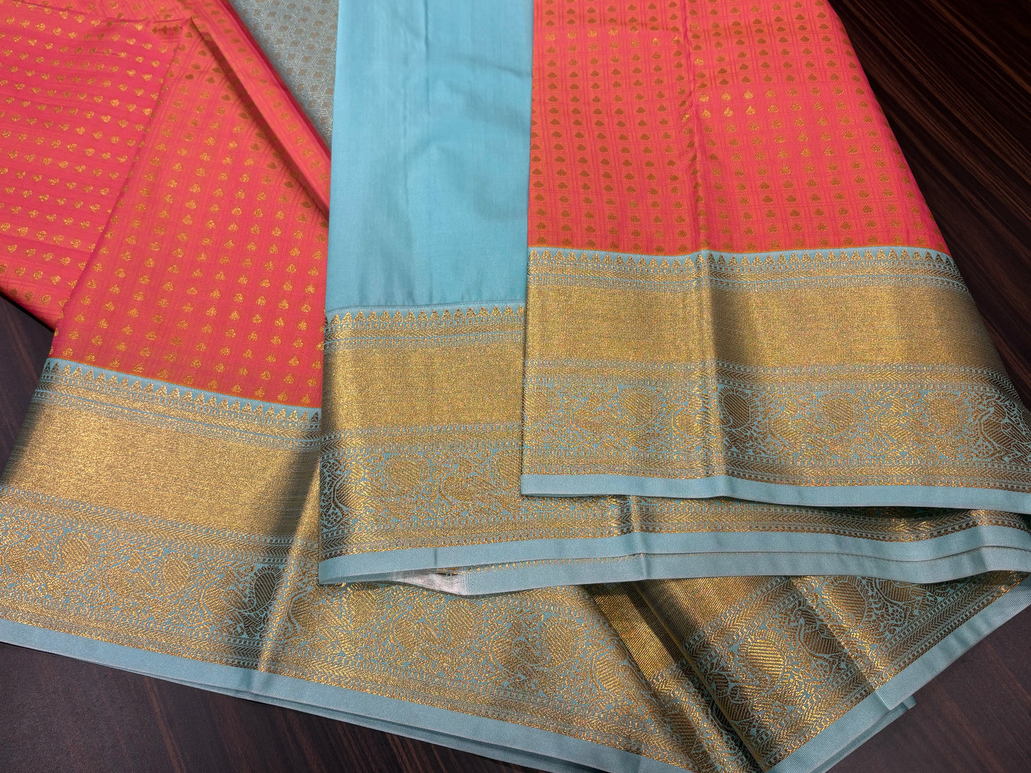 Semi Kanchipuram silk
