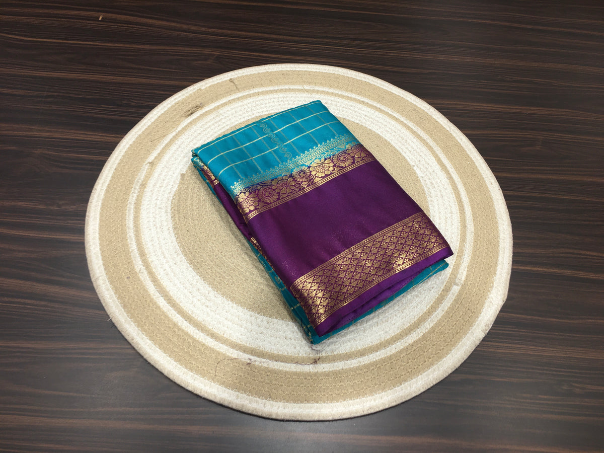 Semi Mysore Crape Silk