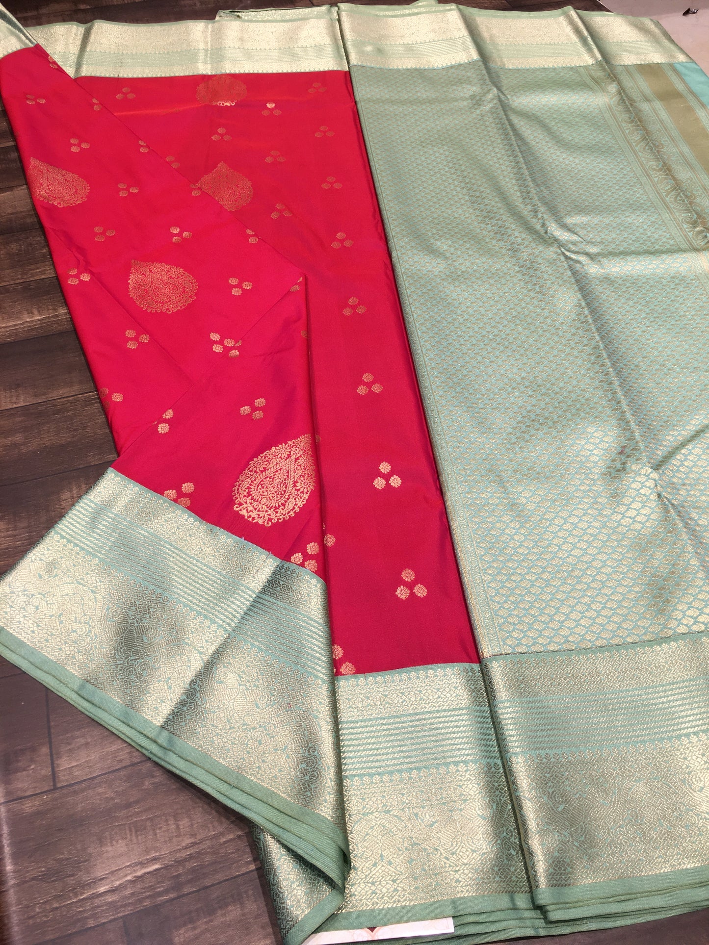 Semi Kanchipuram silk