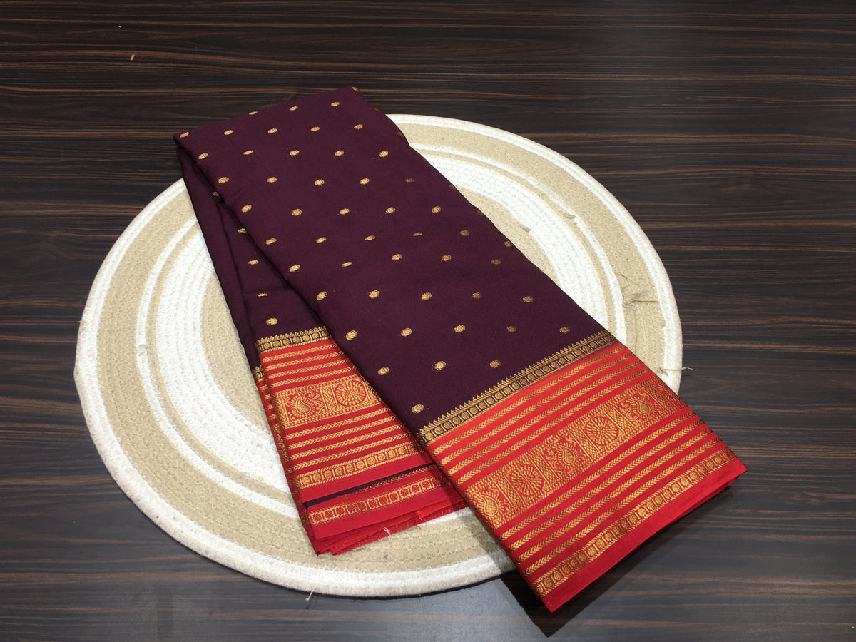 Semi Mysore Crape Silk