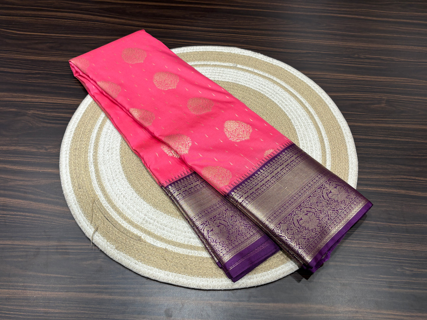 Semi Kanchipuram silk