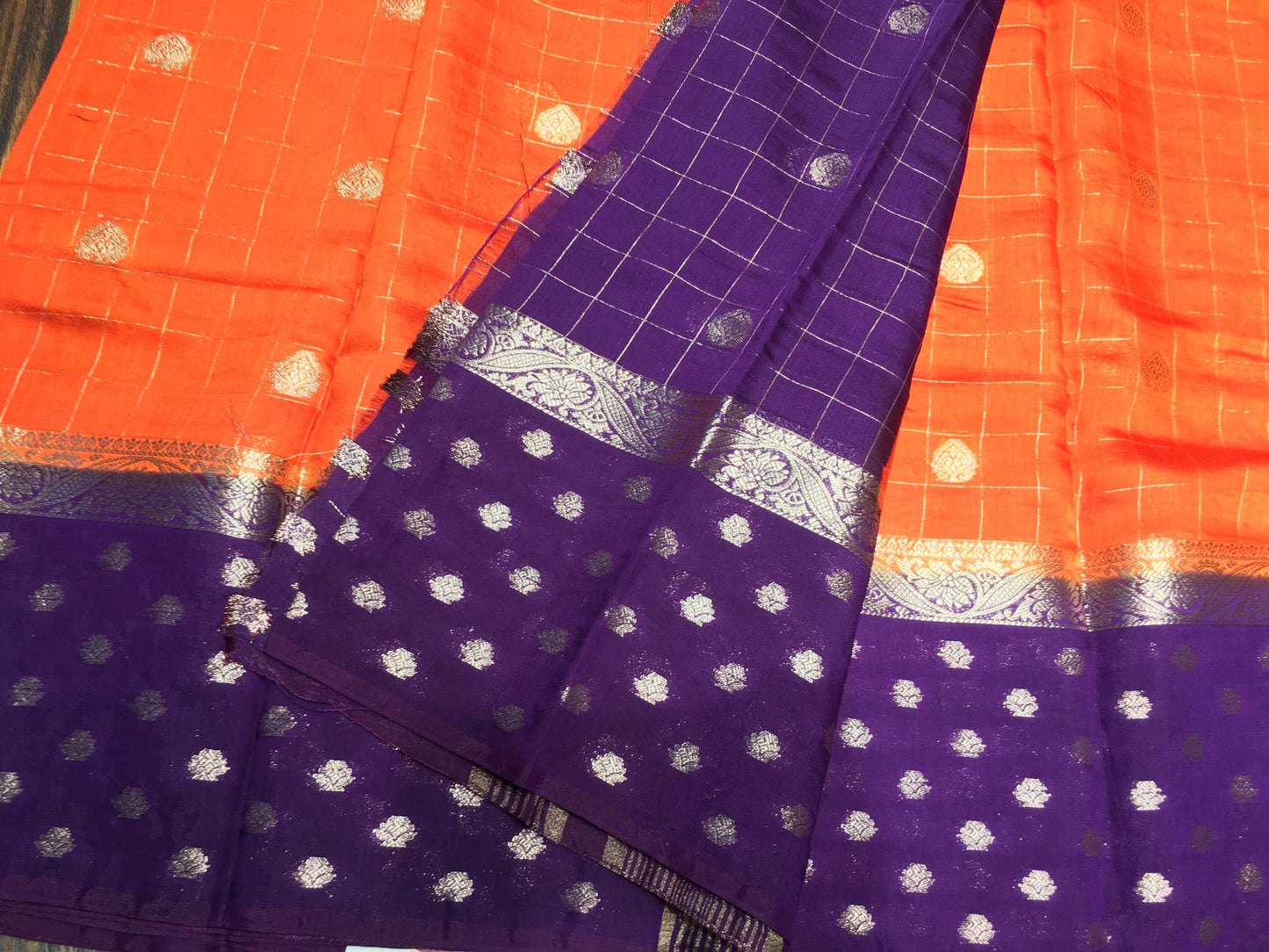 Moonga Crape Saree