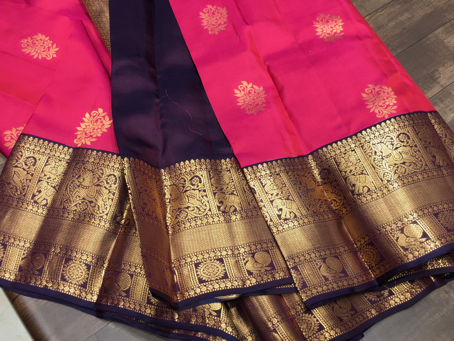 Pure Kanchipuram silk