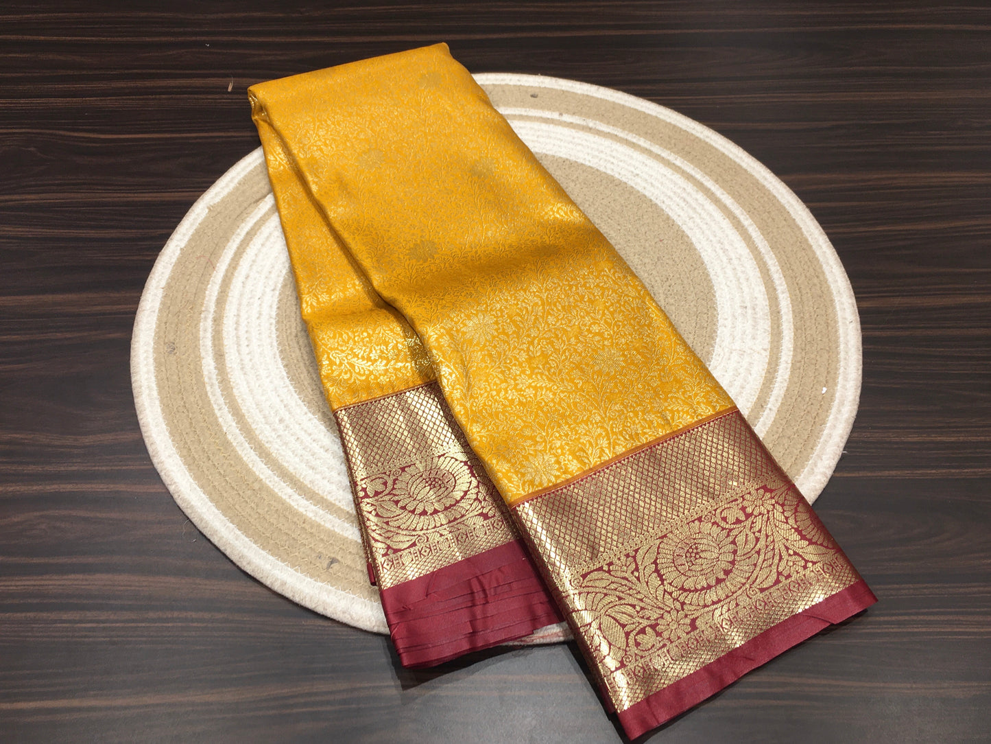 Semi Kanchipuram silk