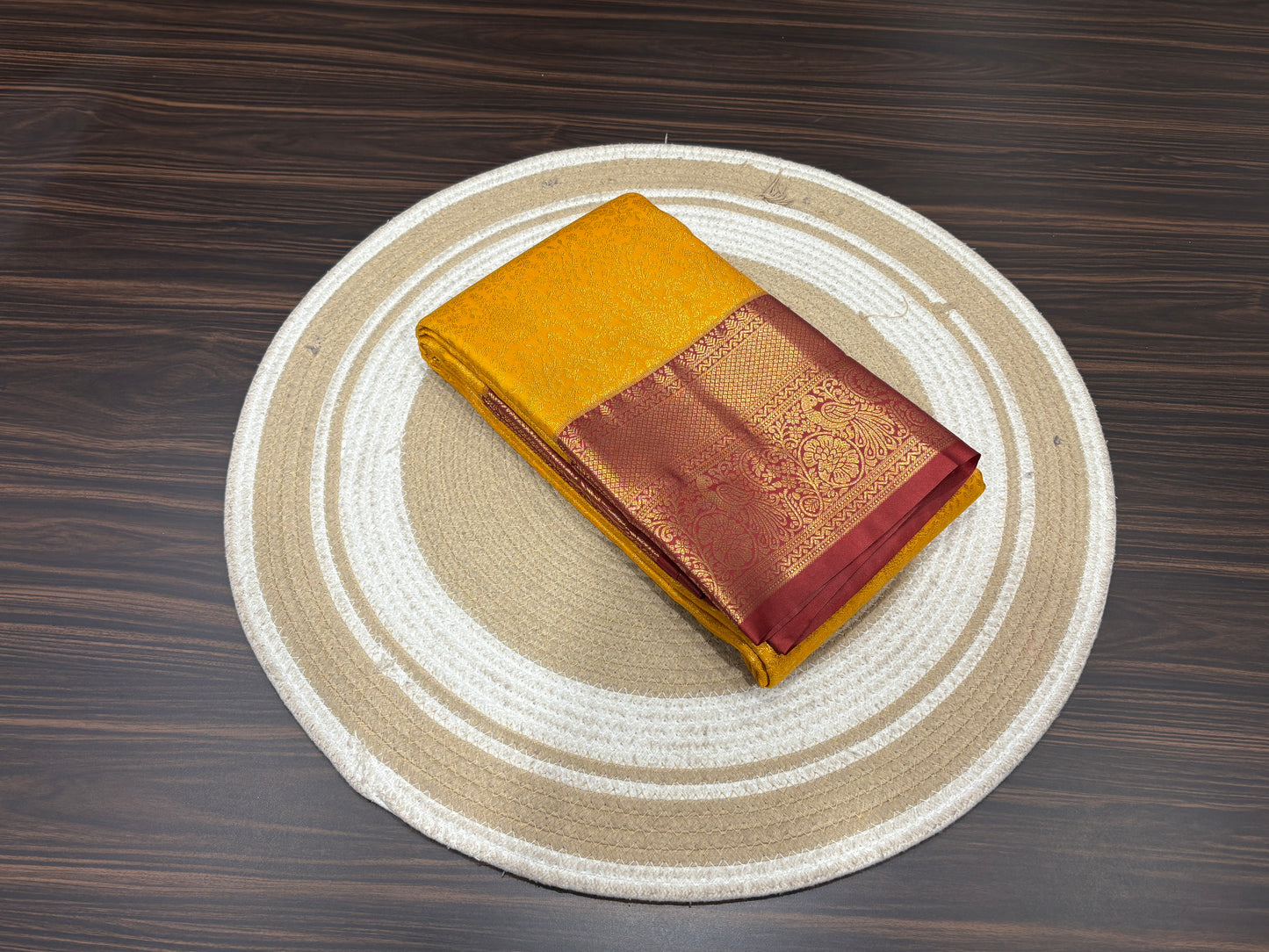Semi Kanchipuram silk