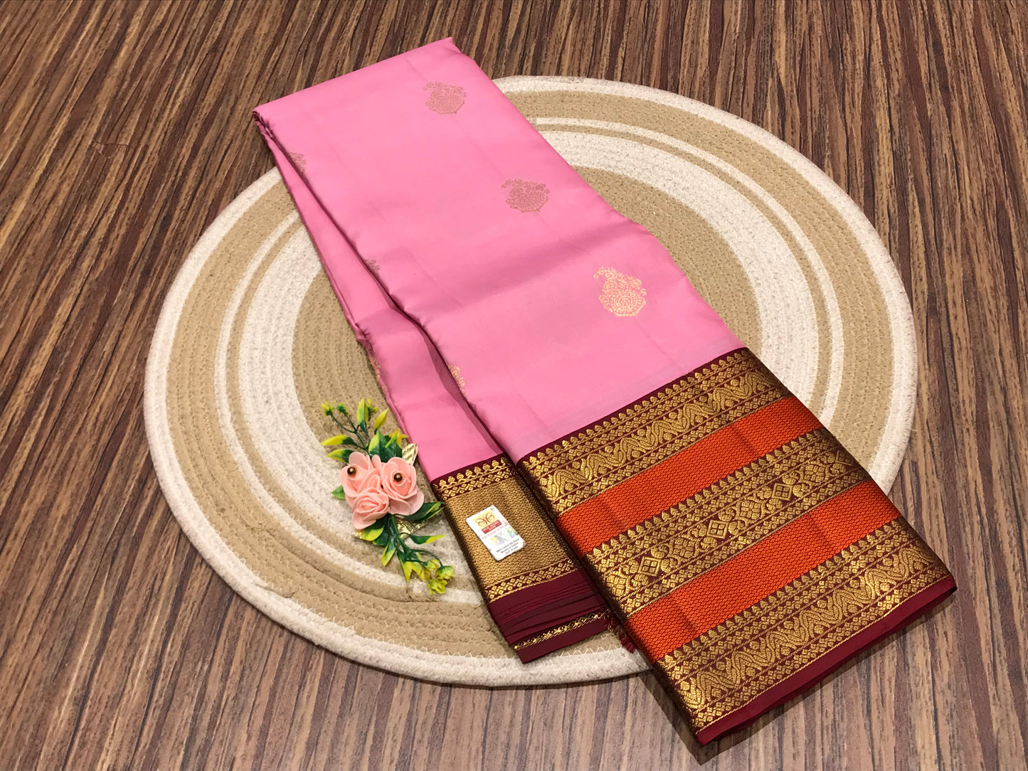 Pure Kanchipuram silk