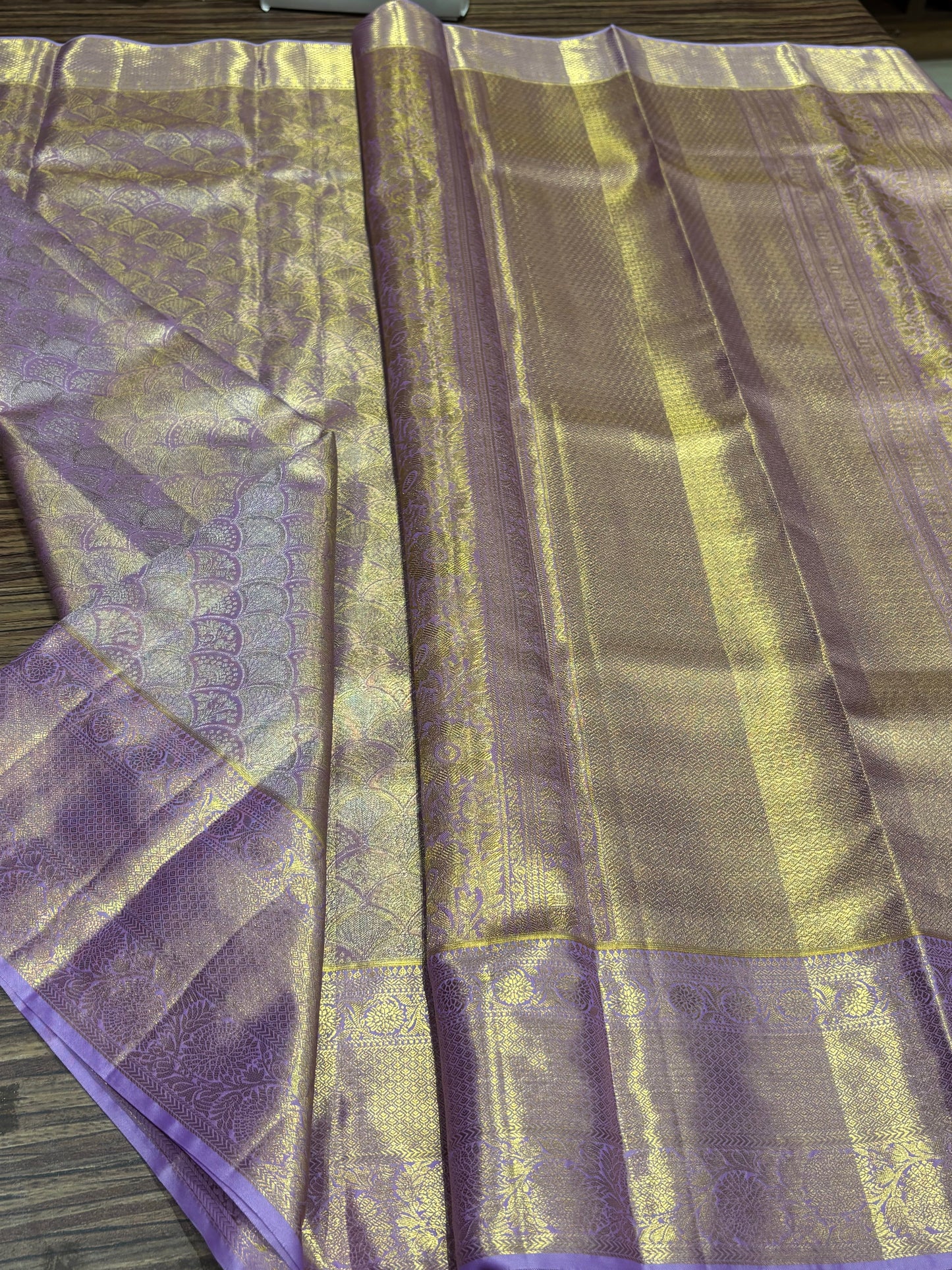 Pure Kanchipuram Broced Silk