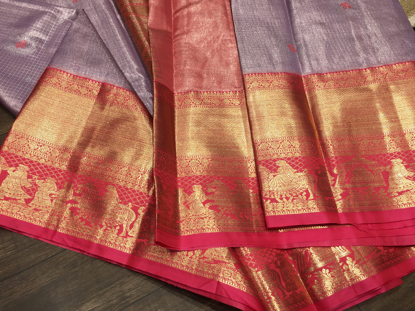 Semi Kanchipuram tissue