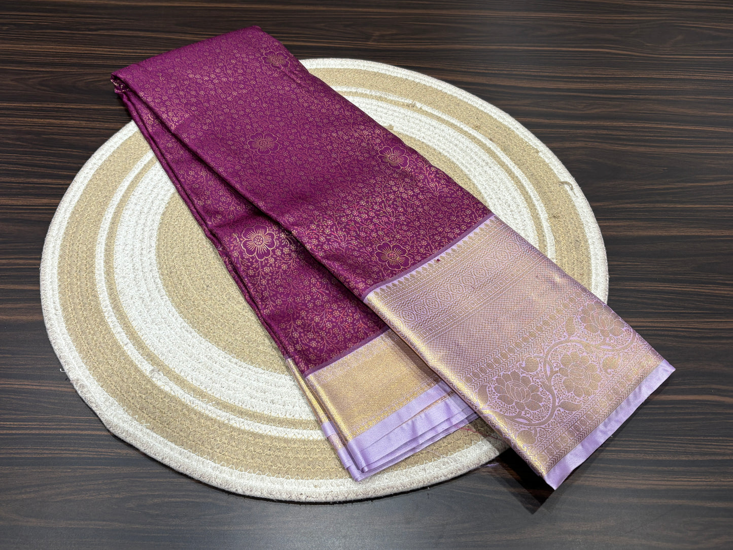 Semi Kanchipuram silk