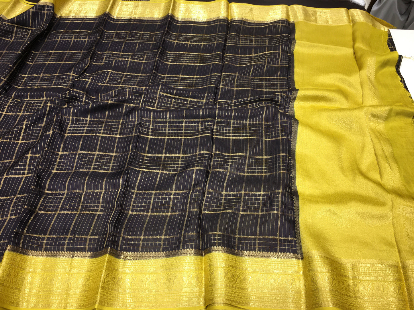Semi Mysore Crape Silk