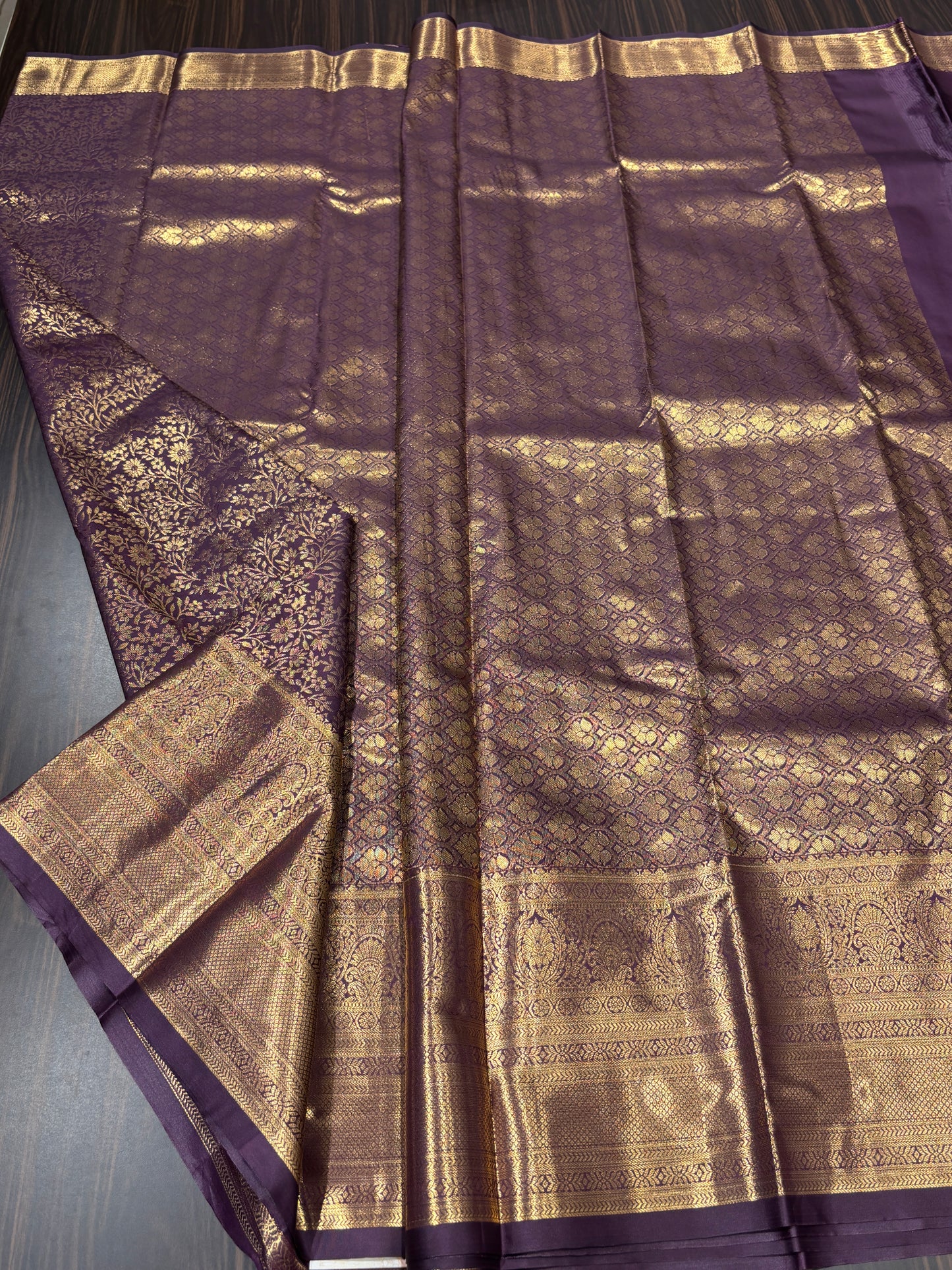 Semi Kanchipuram silk