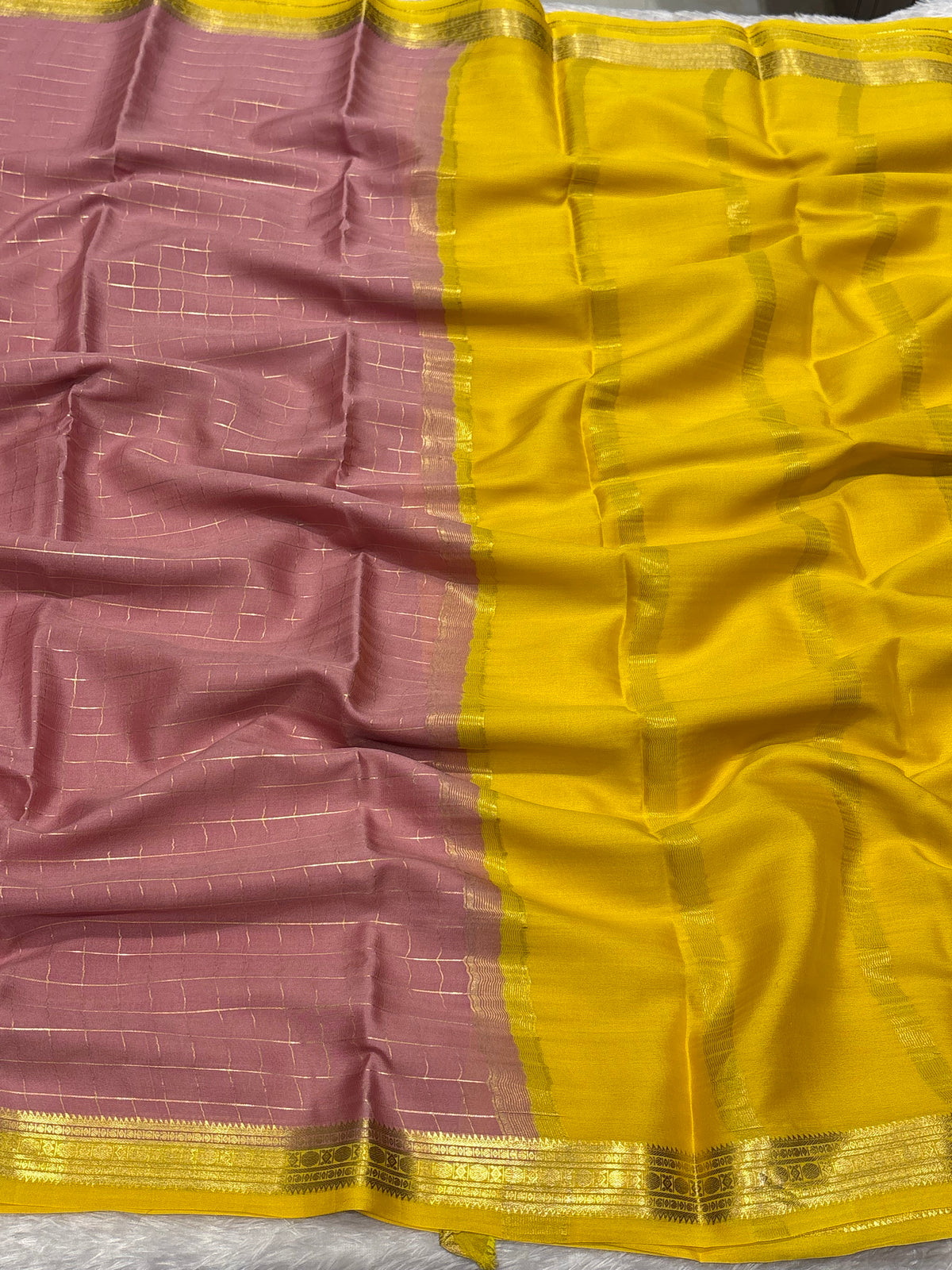 Pure Mysore silk