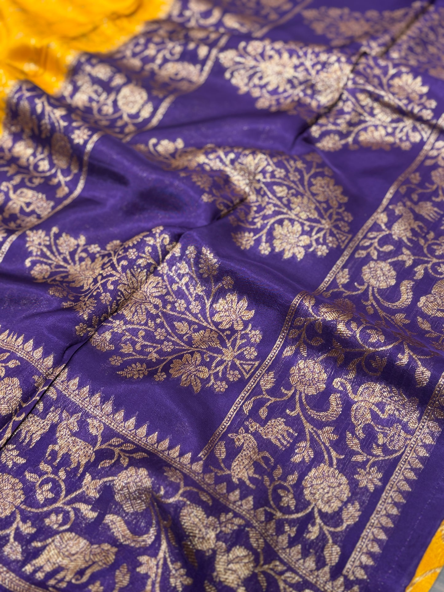 Soft tussar saree
