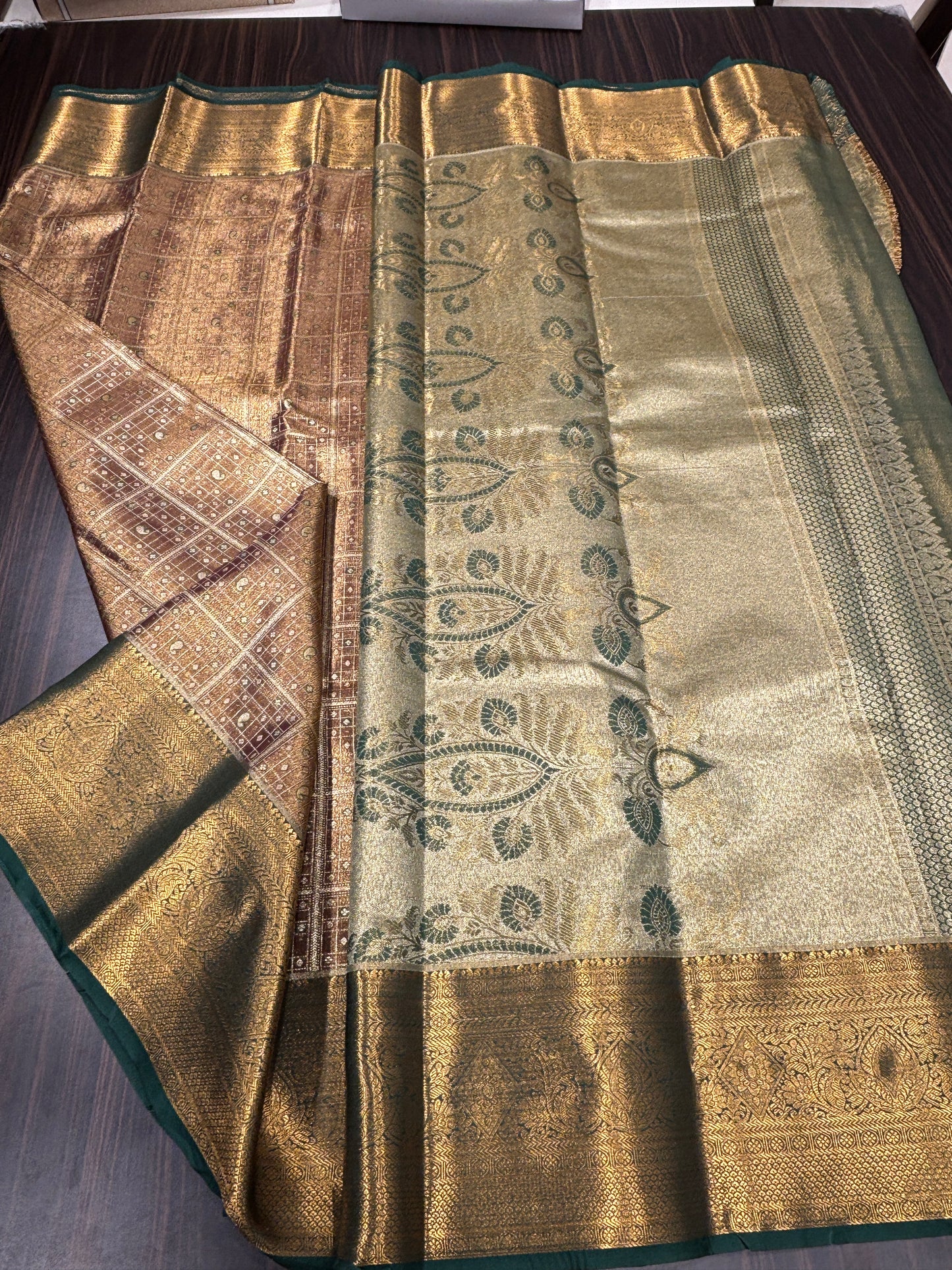 Semi Kanchipuram tissue