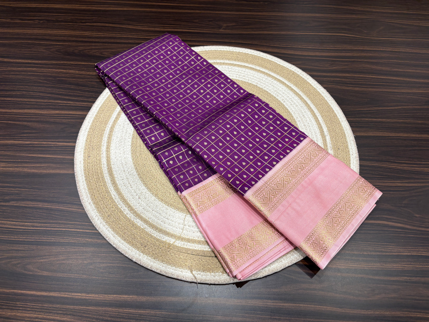 Semi Kanchipuram silk