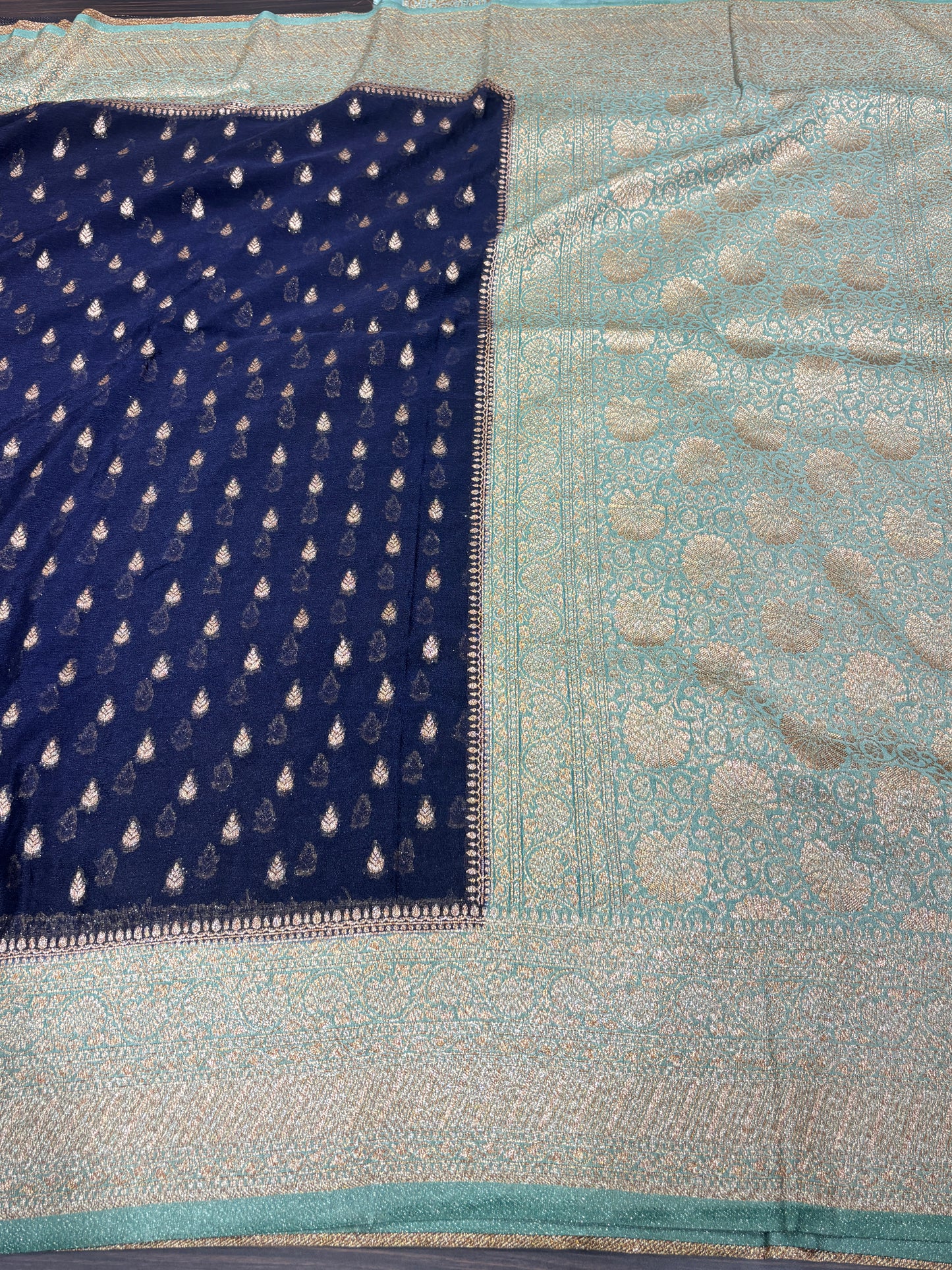 Chiffon georgette saree