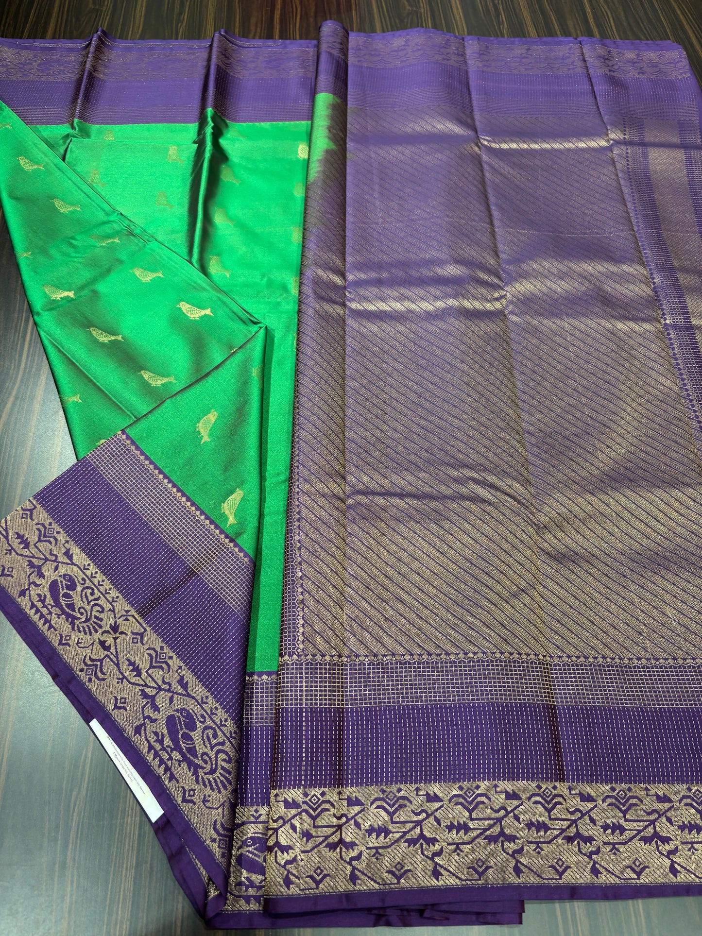 Semi Kanchipuram silk