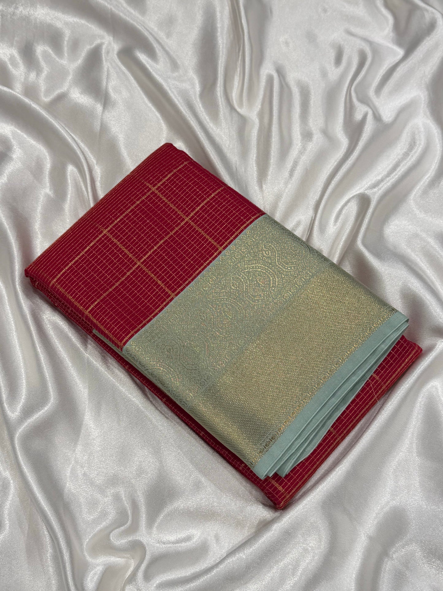 Semi Kanchipuram silk