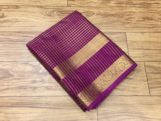 Semi Mysore Crape Silk