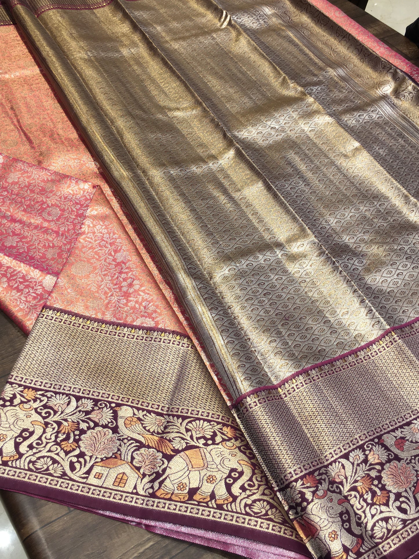 Semi Kanchipuram Tissue