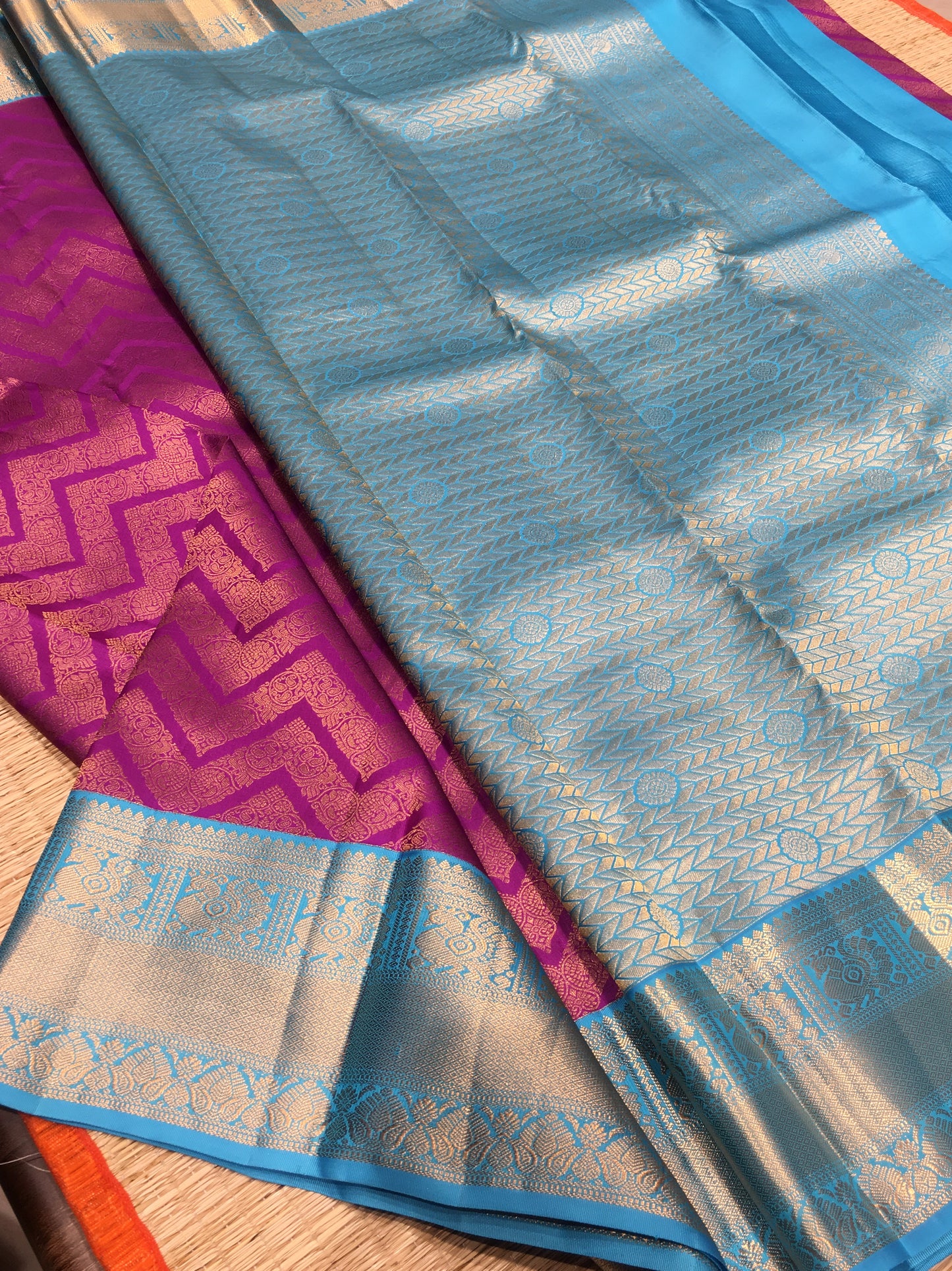 Pure Kanchipuram silk