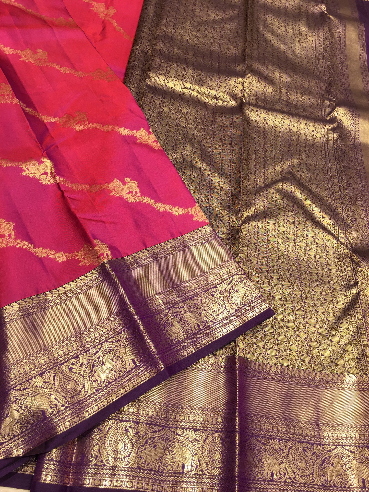 Pure Kanchipuram silk
