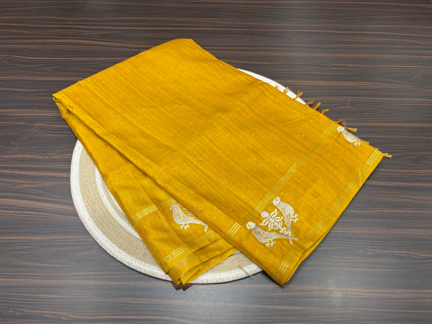Soft tussar saree