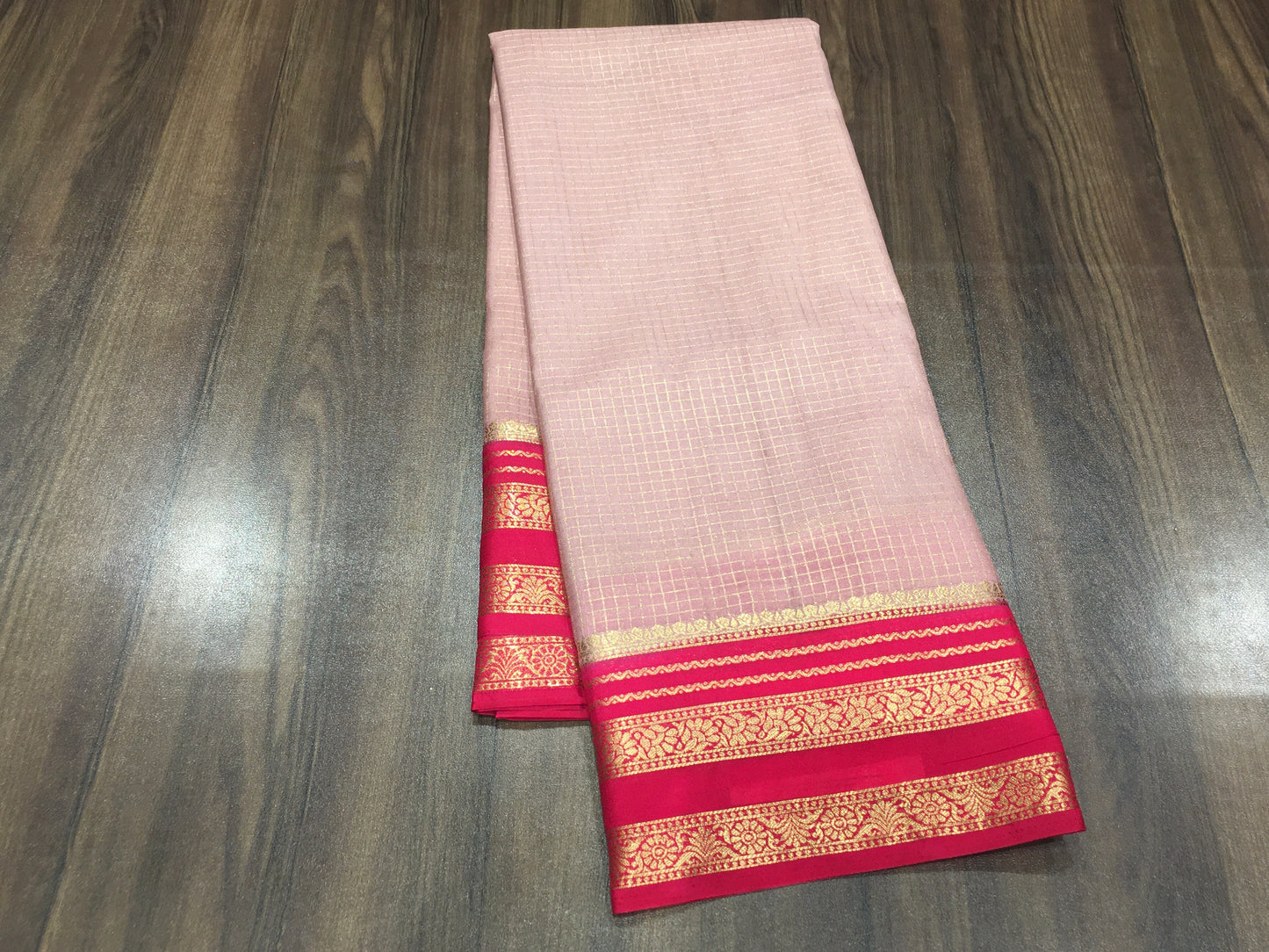 Semi Mysore Crape Silk