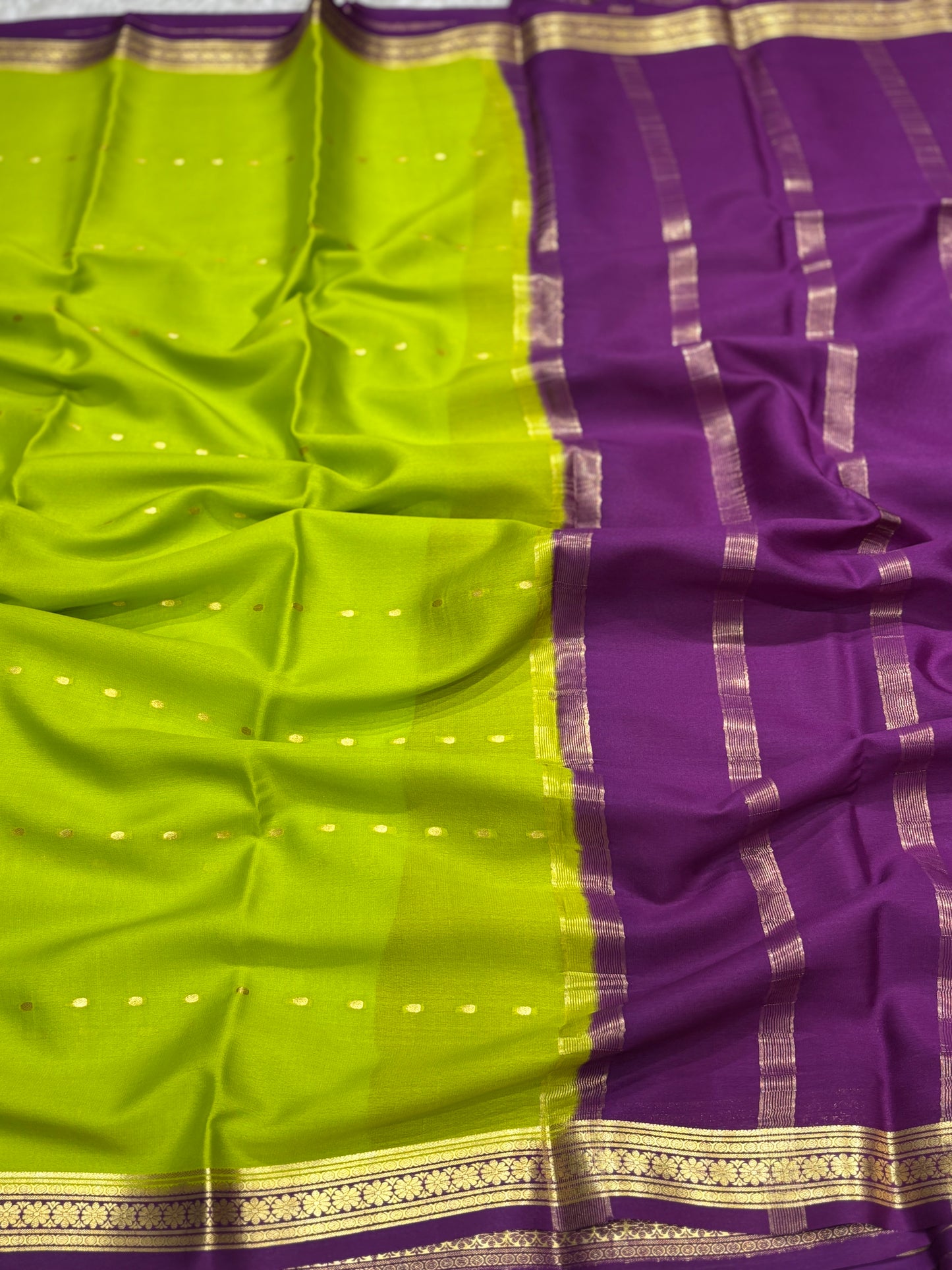 Pure Mysore silk