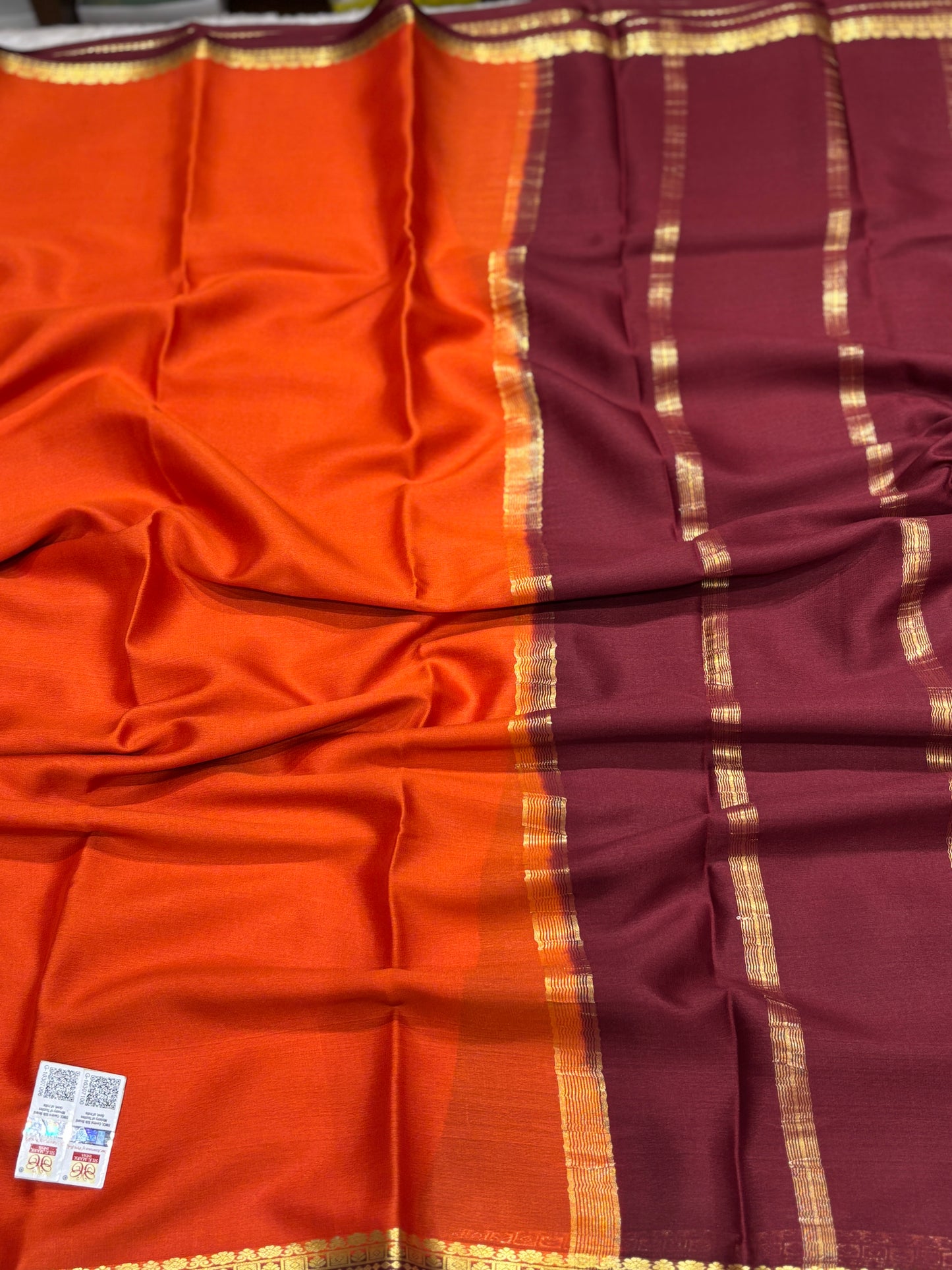 Pure Mysore silk