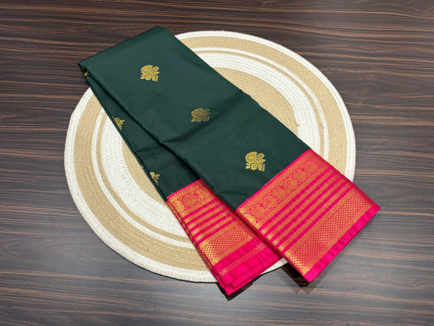 Semi Kanchipuram silk