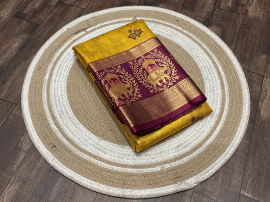 Semi Kanchipuram Tissue