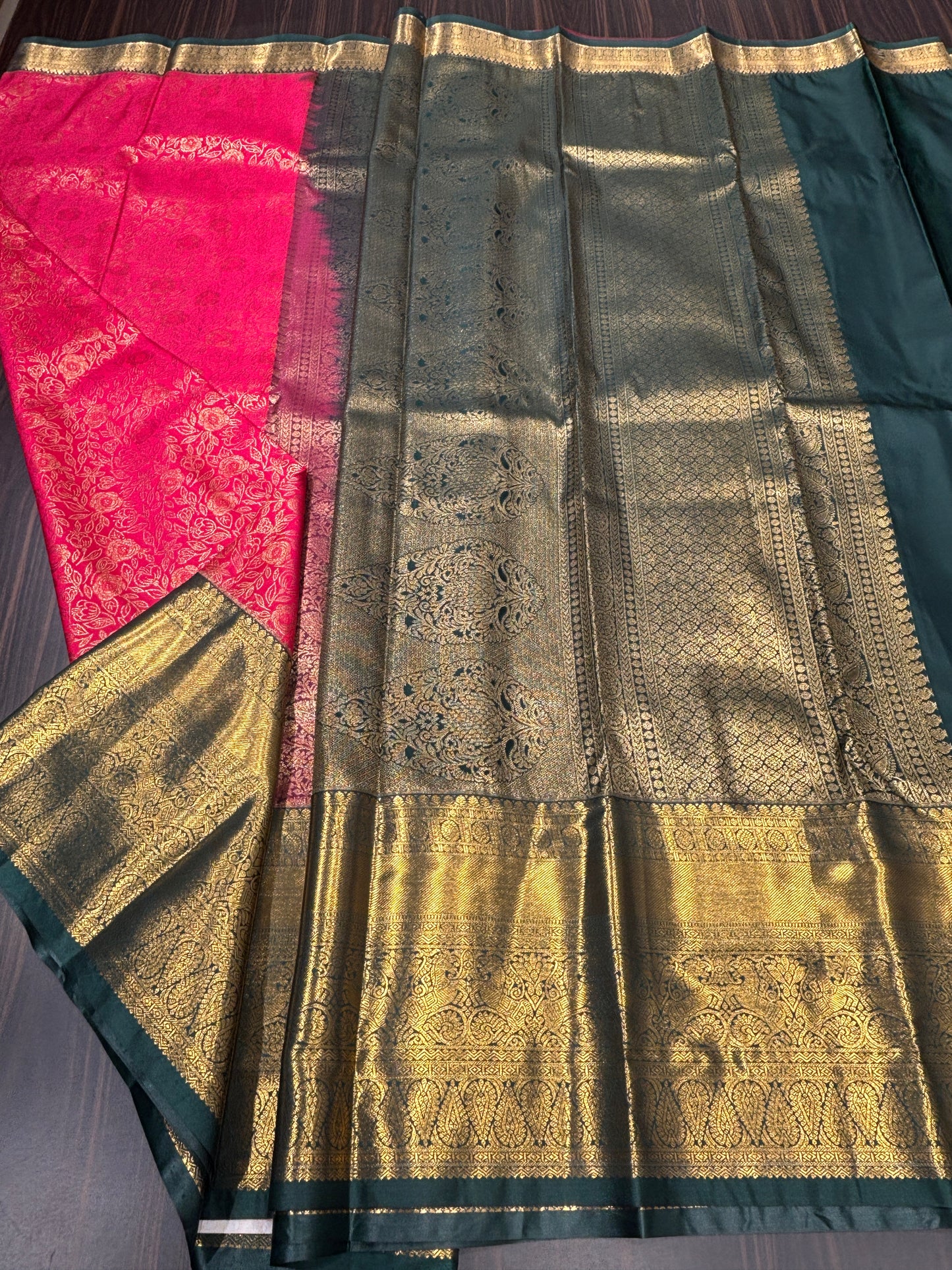 Semi Kanchipuram silk